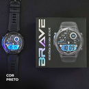Smartwatch Brave Wearzone - Resistência Militar IP69K, GPS Duplo e 170 Modos Esportivo ✅
