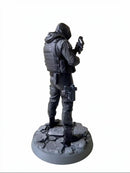 Operador Tático BOPE "Sniper" – Miniatura Decorativa em Impressão 3D 18 cm | Personalizada com Nome na Base