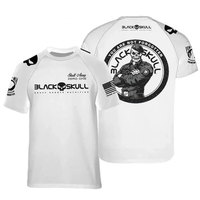 Camisa Black Skull Oficial Dry Fit Modelo Soldado Bope