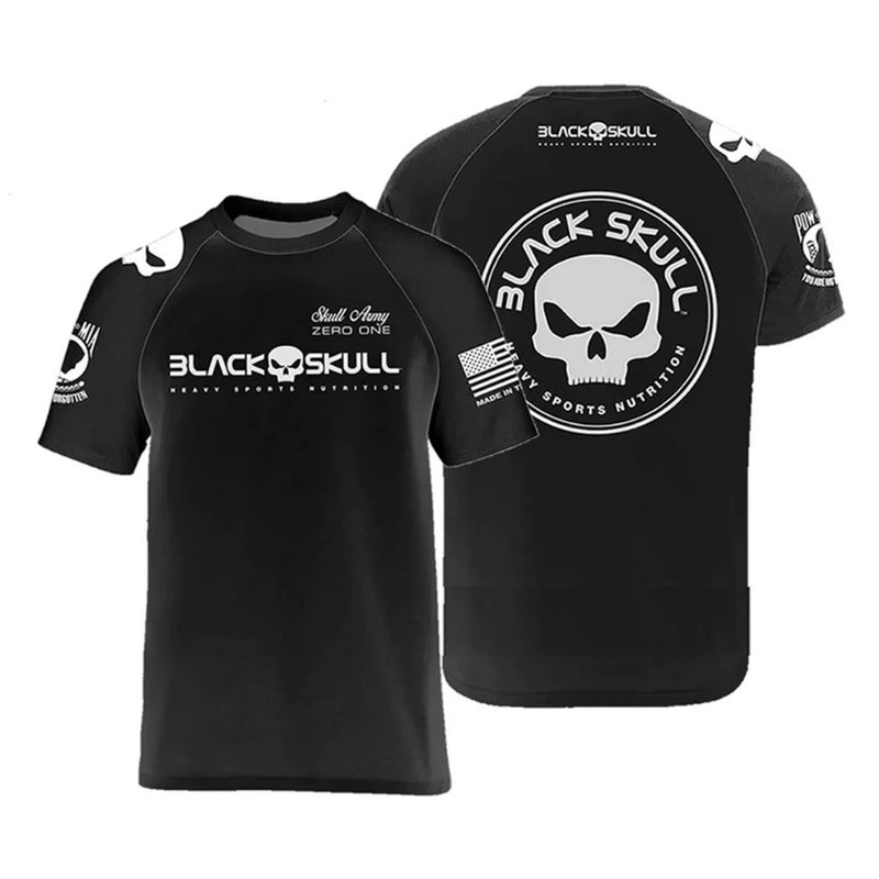 Camisa Black Skull Oficial Dry Fit Modelo Soldado Bope