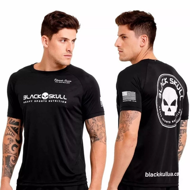 Camisa Black Skull Oficial Dry Fit Modelo Soldado Bope