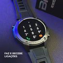 Smartwatch Brave Wearzone - Resistência Militar IP69K, GPS Duplo e 170 Modos Esportivo ✅