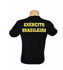 Camiseta Exército Brasileiro com Estampas Emborrachadas