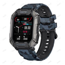 Relógio Smart Watch Militar 5ATM Bluetooth Sport Fitness Compatível Android/Iphone