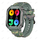 Relógio Smart Watch Militar 5ATM Bluetooth Sport Fitness Compatível Android/Iphone